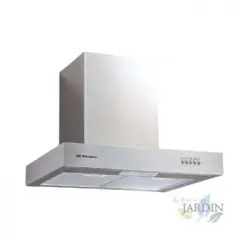 Campana Decorativa Inox Orbegozo. Clase Energética D. Motor 190 W. Ancho: 60 Cm.