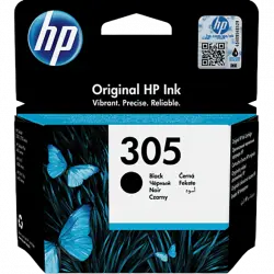 Cartucho de tinta - HP 305, Negro, 3YM61AE