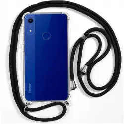 Cool Funda con Cordón Negro para Huawei Y6 (2019)/Y6s/Honor 8A