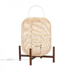 Efectoled Lámpara De Mesa Igloo Marrón