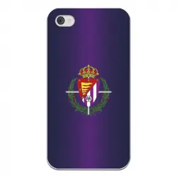 Funda Oficial Valladolid Escudo Fondo Lila Para Iphone 4