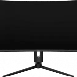 Monitor gaming - PEAQ PMO G271-CQK, 27", WQHD, 165 Hz, VA, Curvo, Altura ajustable, Negro