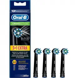 Oral-B EB-50-4 Cross Action Black Pack 3+1 Recambios