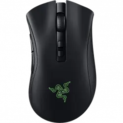 Ratón gaming - Razer Deathadder V2 Pro, Inalámbrico, Bluetooth, Autonomía 120 h, 5 Perfiles, Negro