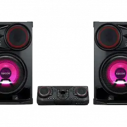 Sistema de altavoces - LG CL98, 3500 W, luces LED, Función Karaoke, Party Wireless, Bluetooth, Negro