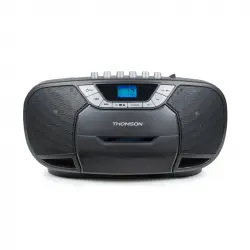 Thomson RK102CD Radio CD con Casete Portátil Negra