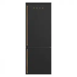 Combi Smeg Fa8005rao5 Antracita 195x70cm Derecha