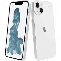 Funda - Muvit Recycletek, Para Apple iPhone 14, TPU, Trasera, Transparente