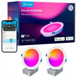 Govee RGBWW Pack de Luces LED RGB WiFi Empotrables