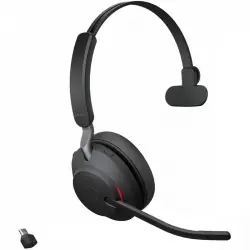 Jabra Evolve2 65 Auricular Inalámbrico Monoaural USB-C Negro