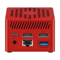 Leotec MiniPC Intel N100/8GB/128GB SSD Rojo