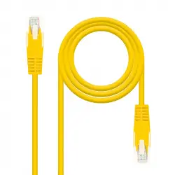 Nanocable Cable de Red RJ45 UTP Cat.6 25cm Amarillo