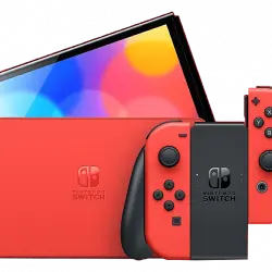Nintendo Switch - OLED (Edición Rojo Mario), 7", Joy-Con, 64 GB, Mario