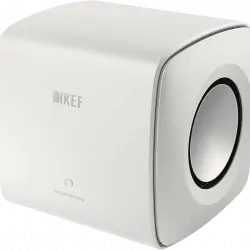 Subwoofer - KEF KC62, 2 x 6.5” drivers, 2x 500 W RMS, Uni-Core Force Cancellation, Blanco Mineral
