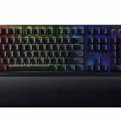 Teclado gaming - Razer Huntsman V2 TKL, USB, Retroiluminación personalizable, Anti-ghosting, Negro