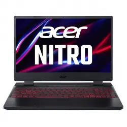 Acer - Portátil Gaming Nitro 5, Ryzen 5, 16GB, 512GB SSD, GeForce RTX 3050Ti 4GB, 15.6", FreeDos / Sin Sistema Operativo