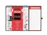 Calendario de pared 2024 Finocam XS-14x15 con imán Neutro con espacio para anotaciones catalán