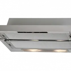 Campana - Cata TF-5260, 60 cm, 325 m³/h, dB, 2 Motores, 301 Pa, 3 Niveles de extracción, Inox