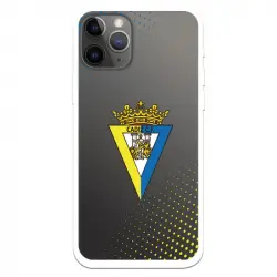 Funda Licencia Oficial Cádiz CF Escudo Transparente para iPhone 11 Pro