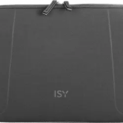 Funda portátil - ISY INB-1113, Universal, Hasta 12", Poliéster, Gris