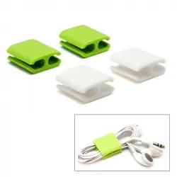 Unotec Organizador de Cables 4 Unidades