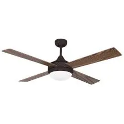 Ventilador De Techo Faro Icaria 132cm Marron 4 Palas 2xe27 20w