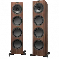 Altavoz de suelo - KEF Q950, 2x200W, Uni-Q 1”-8”, 3 x Woofer 8”, 44Hz-28KHz (± 3db) 8Ω / 91dB, Nuez