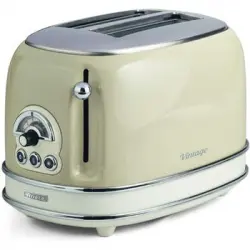 Ariete Tostadora De 2 Rebanadas Vintage Beige Ariete