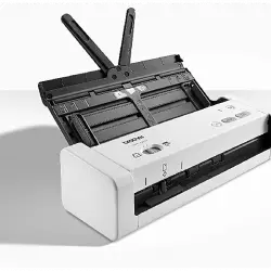 Escáner portátil - Brother ADS-1200, 600x 600 dpi, 50 ppm, Blanco