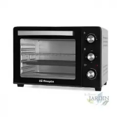 Horno De 30 Litros Orbegozo. Potencia: 1.500 W. Selector De Temperatura De 100 - 230°c.