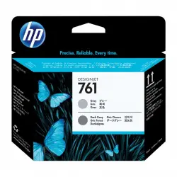 HP 761 Cabezal de Impresión Original Gris/Gris Oscuro