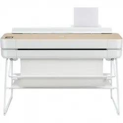 HP DesignJet Studio Impresora de Gran Formato 36 Pulgadas Color WiFi Blanco/Madera