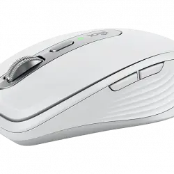 Ratón inalámbrico - Logitech MX Anywhere 3S, Inalámbrico, Bluetooth, 8000 ppp, Multiplataforma, Botones programables, Blanco