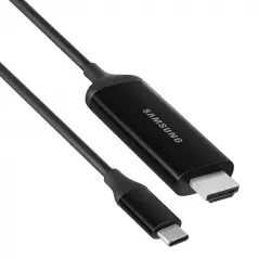 Samsung EE-I3100FBEGWW Cable USB-C a HDMI 2.0 Modo Dex Espejo Resolución 4K 1.38m Negro