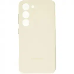 Samsung Silicone Case Funda de Silicona Blanca para Galaxy S23