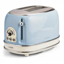 Ariete 155/15 Tostador Vintage 2 Ranuras 810W Azul