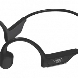 Auriculares True Wireless - Vieta Pro Bone, Conducción Ósea, IPX 6, Hasta 8 hs, Negro