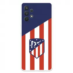 Funda Escudo Fondo Atlético Licencia Oficial Atlético de Madrid para Samsung Galaxy A32 4G