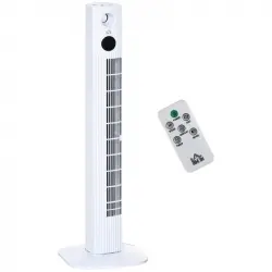 Homcom Ventilador Torre con Mando 45W