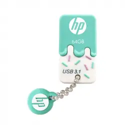 HP X778W 64GB USB 3.1 Verde/Blanco