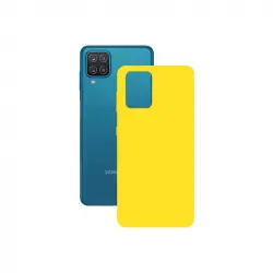 Mobile Tech Funda Silk Amarilla para Samsung Galaxy A12