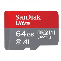 Sandisk Ultra A1 64GB MicroSDXC UHS-1 Clase 10 + Adaptador