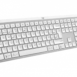 Teclado inalámbrico - Logitech MX Keys S, Bluetooth, USB, Teclas programables, Retroiluminación, Multidispositivo, Windows/Mac, Blanco