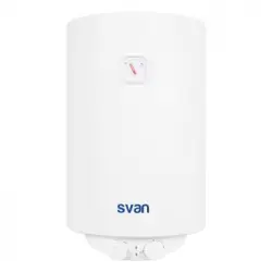Termo Eléctrico Svan St3000 28l 1500w Termómetro Analógico C Blanco
