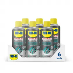 WD-40 Specialist Motorbike Pack 6 Spray Lubricantes de Cadenas Ambiente Seco 400ml