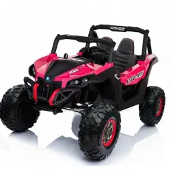 Ataa Cars Coche Eléctrico Infantil Buggy UTV RSX 24V Rosa