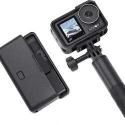 Cámara deportiva - DJI Osmo Action 3 Adventure Combo, 4K, Resistente al agua, Wi-Fi, Bluetooth