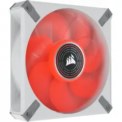 Corsair ML120 LED ELITE Premium 120 mm Ventilador Blanco PWM Levitación Magnética LED Rojo