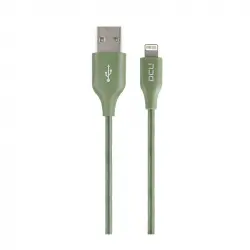 DCU Tecnologic Cable Lightning a USB 2m Verde