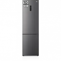 Frigorífico combi - LG GBP62DSXGC, No Frost, 203 cm, 419 l, DoorCooling+™, FRESHConverter™, Inox grafito antihuellas